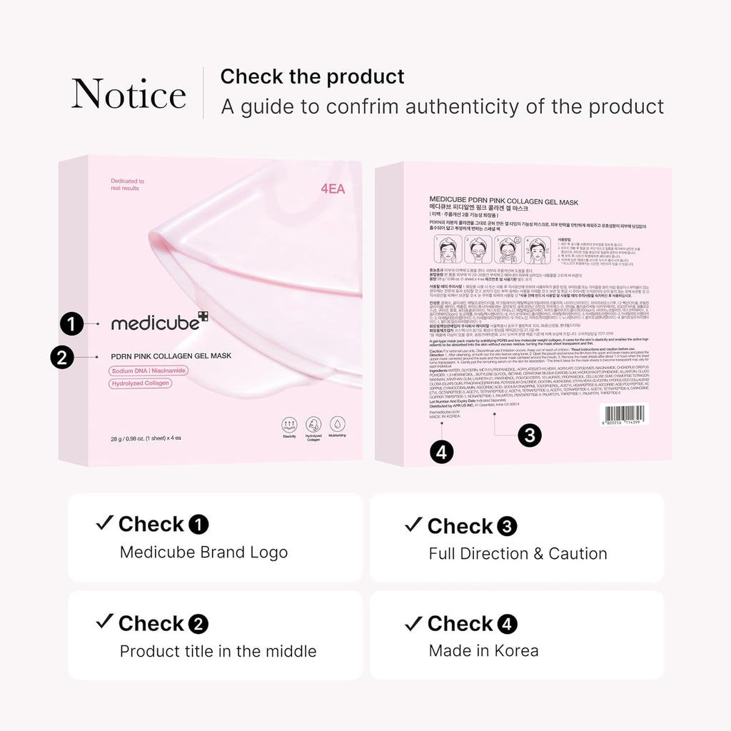 Medicube PDRN Gel Mask texture detail