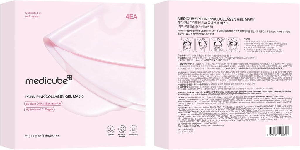 Medicube PDRN Gel Mask box and contents
