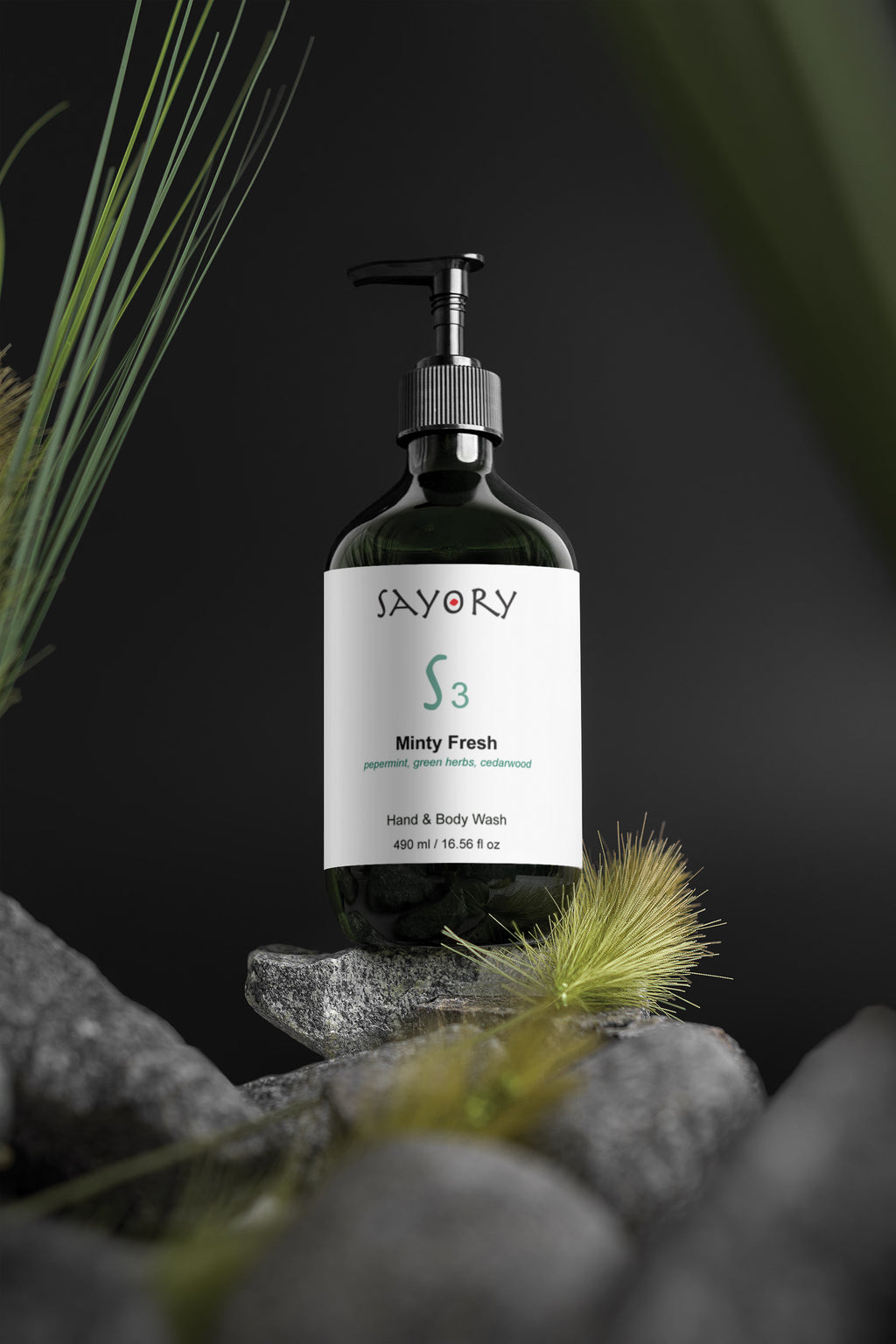 Sayory S3 Minty Fresh Hand & Body Wash