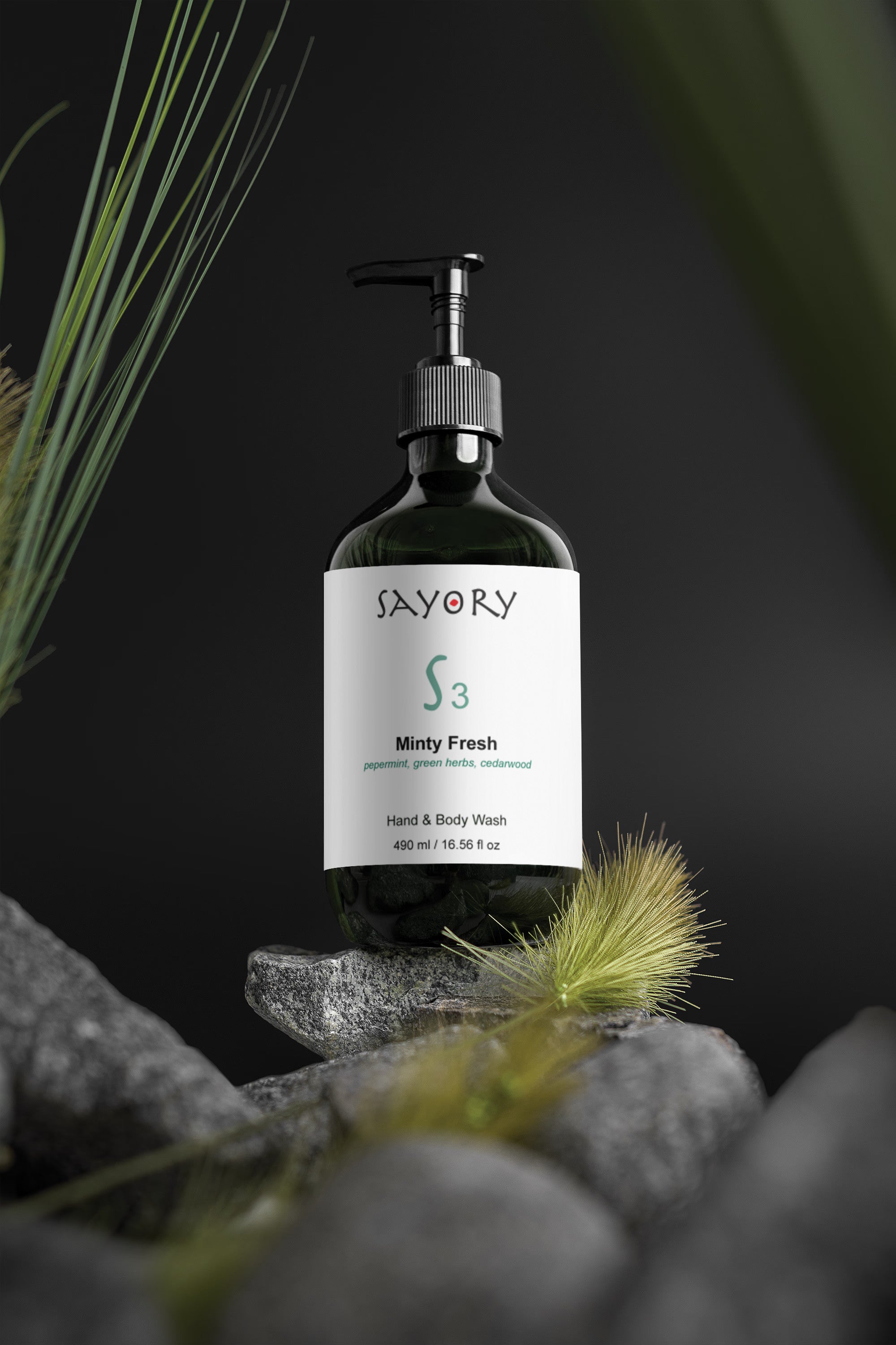 Sayory S3 Minty Fresh Hand & Body Wash