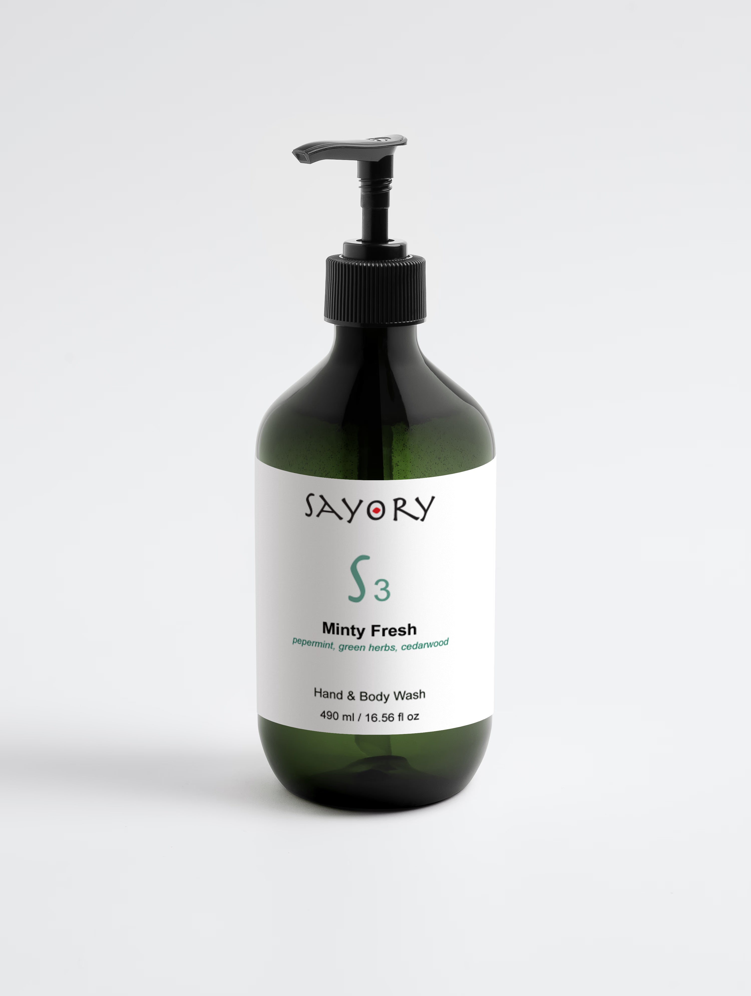 Sayory S3 Minty Fresh Hand & Body Wash