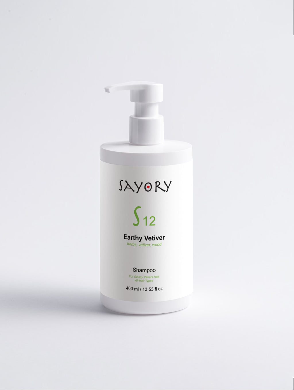 SAYORY S12 Earthy Vetiver Shampoo