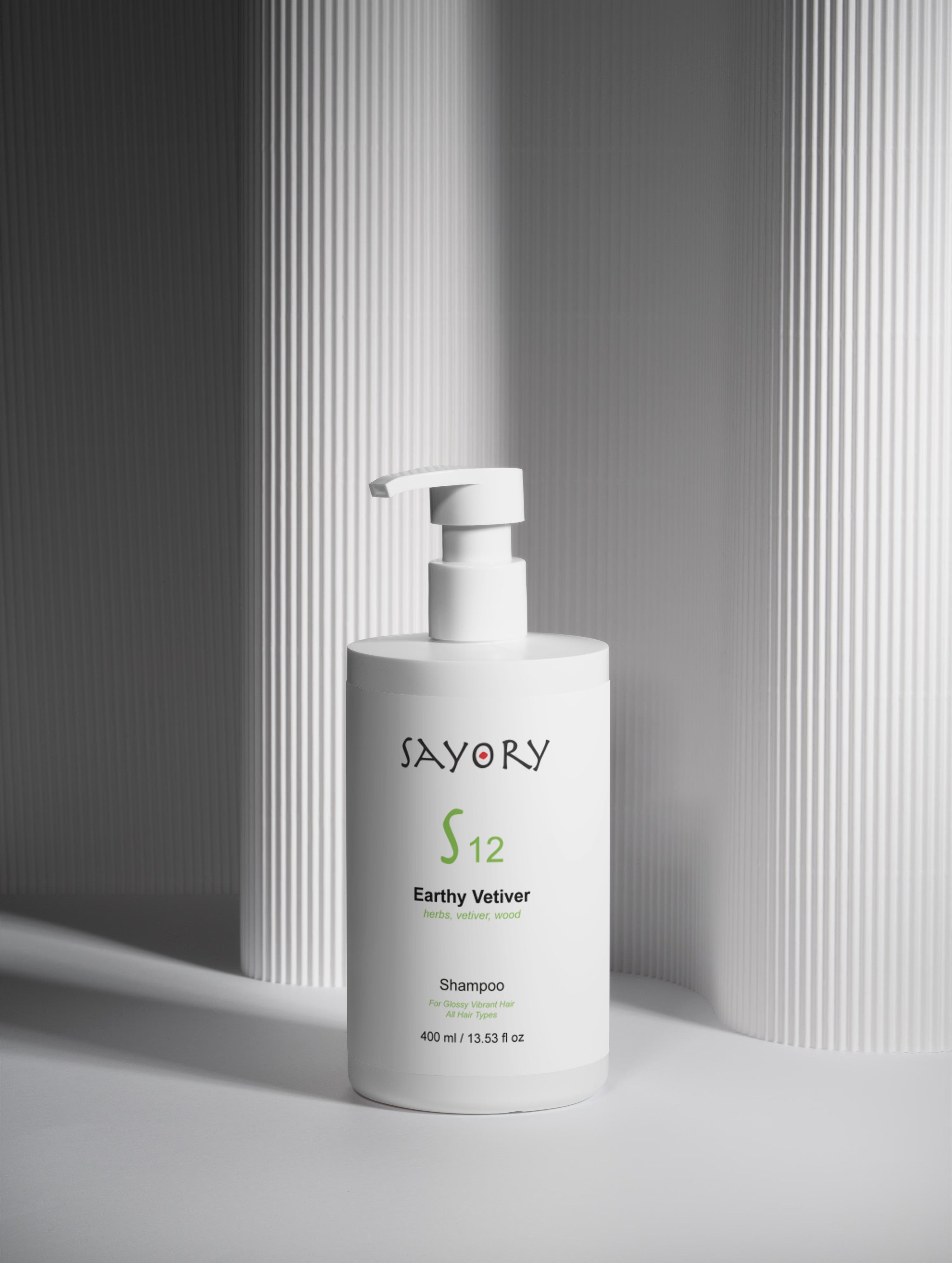 SAYORY S12 Earthy Vetiver Shampoo