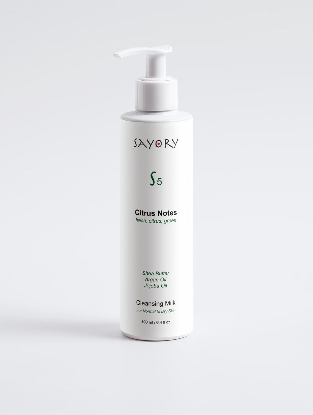 Sayory S5 Citrus Notes Cleansing Milk