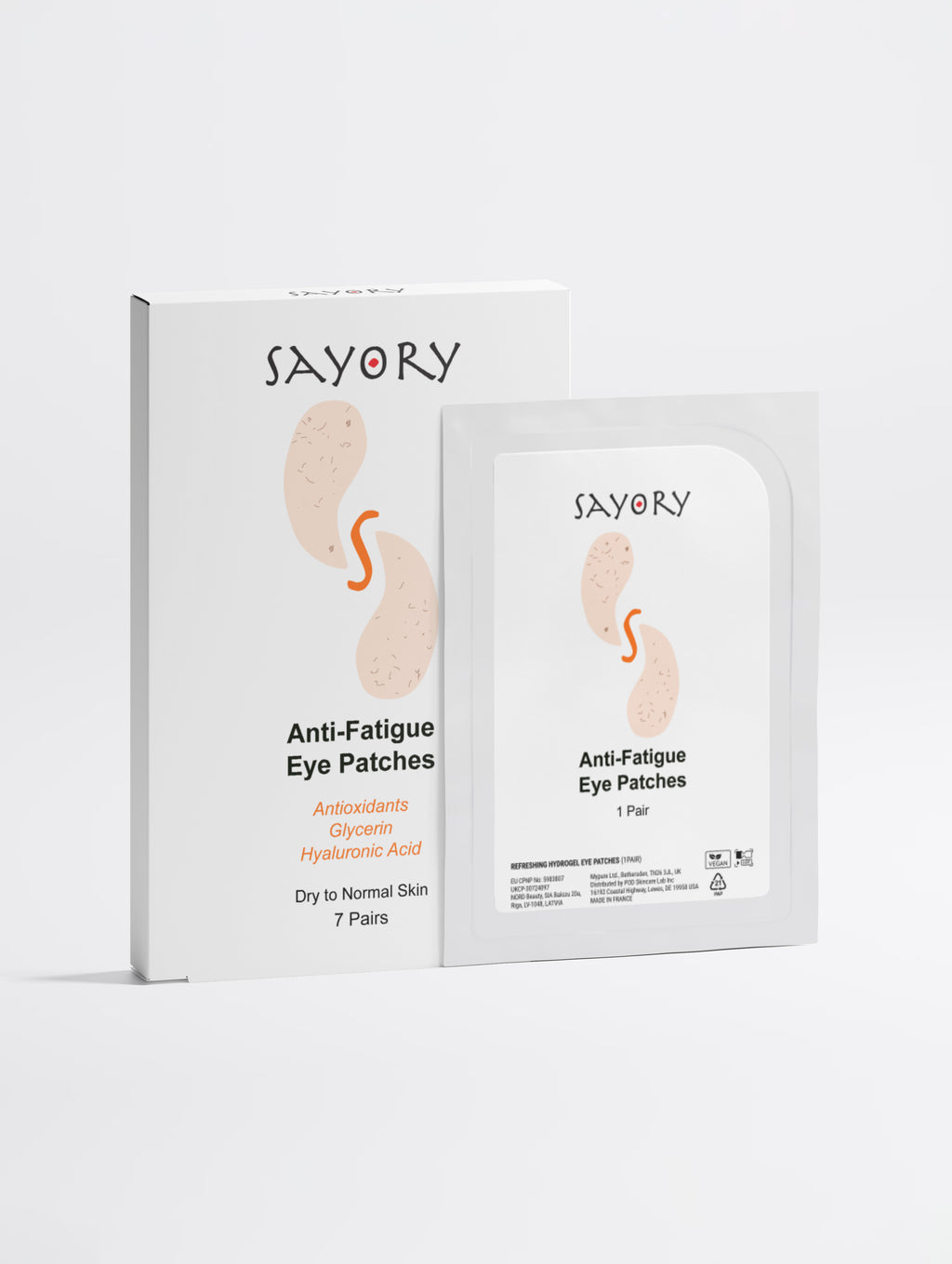 Sayory S Anti-Fatigue Eye Patches