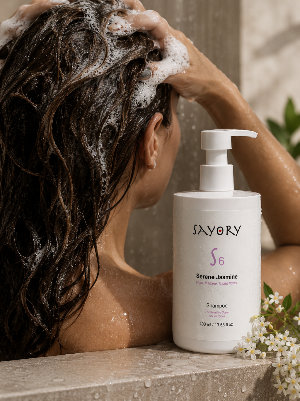 Sayory S6 Serene Jasmine Shampoo