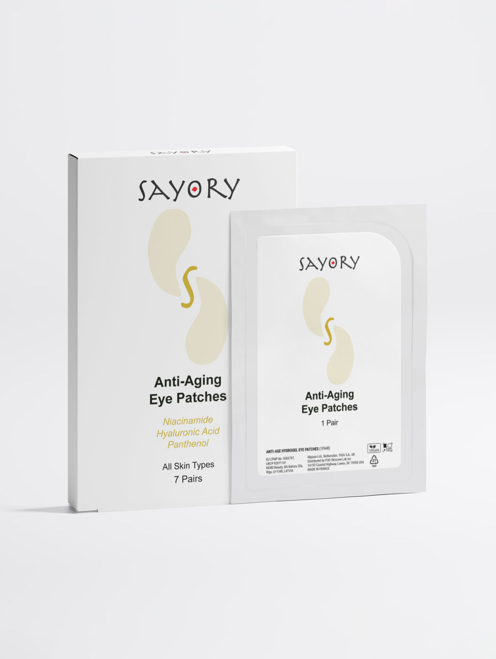 Sayory S Anti-Aging Eye Patches