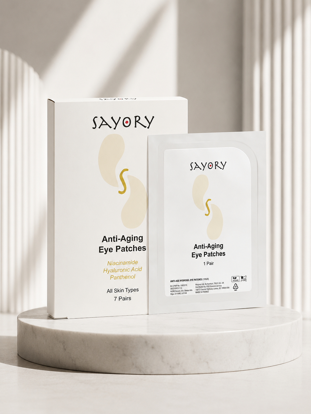 Sayory S Anti-Aging Eye Patches