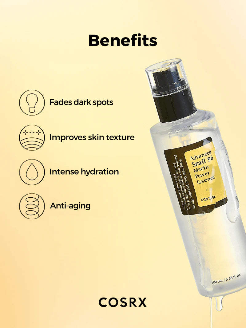 COSRX Snail Mucin Essence texture drip