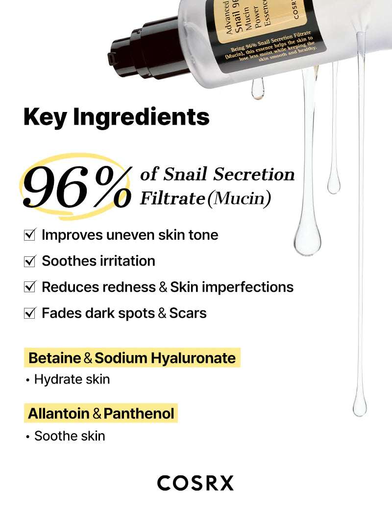 COSRX Snail Essence packaging and box