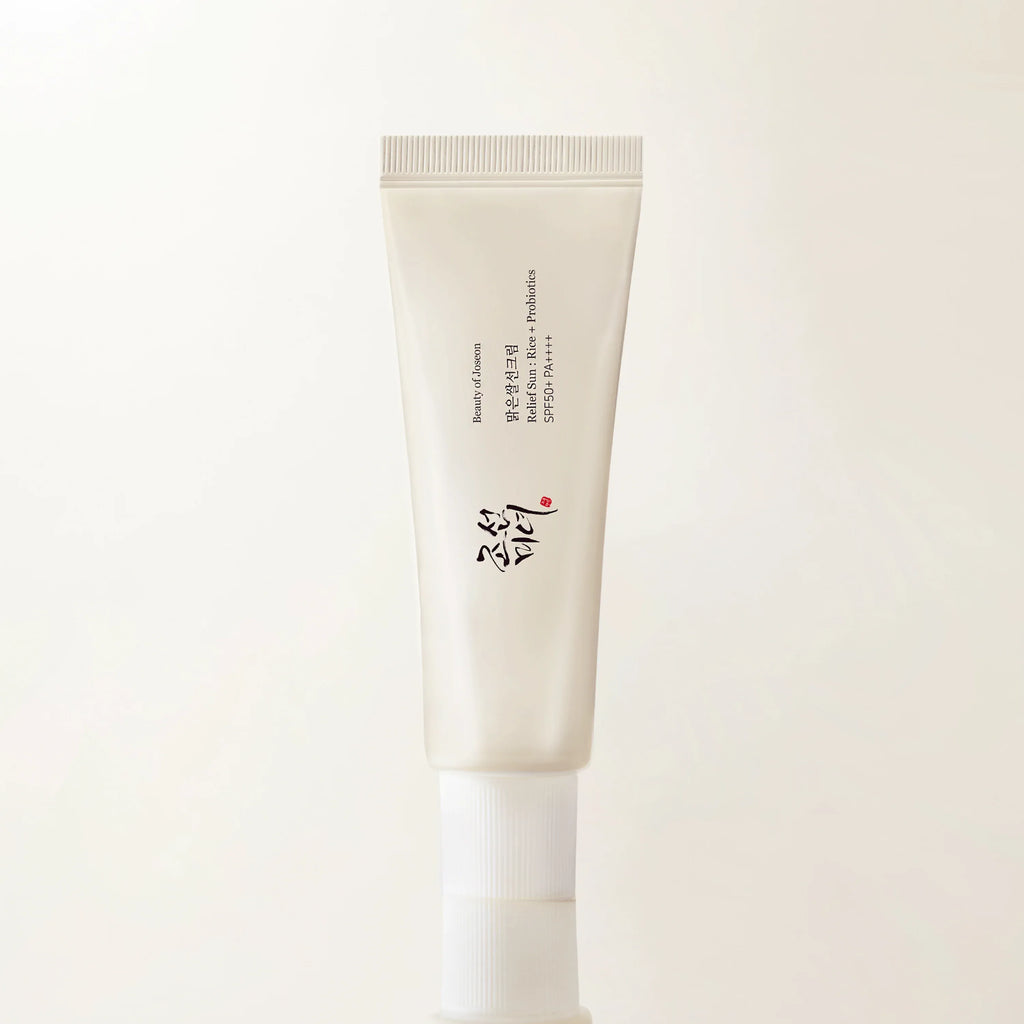 Tube of skincare product with a white background