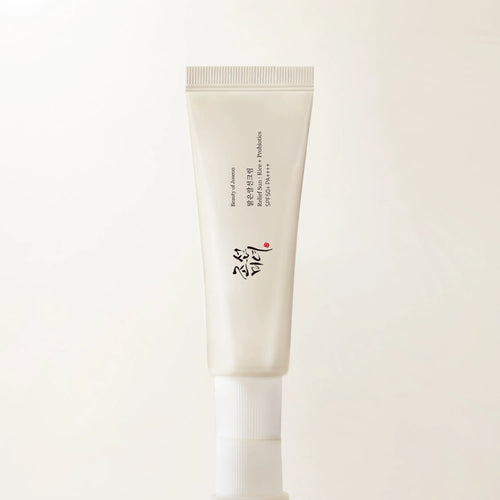 Tube of skincare product with a white background